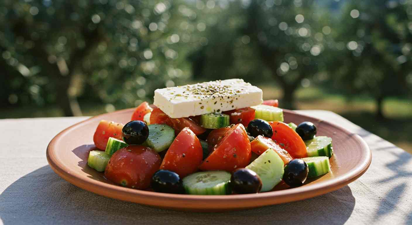 Receta saludable: Ensalada Griega - Ensaladas