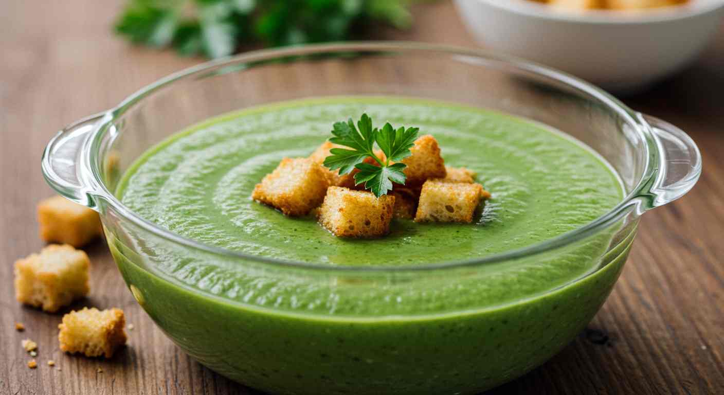 Receta saludable: Sopa de Espinacas - Sopas