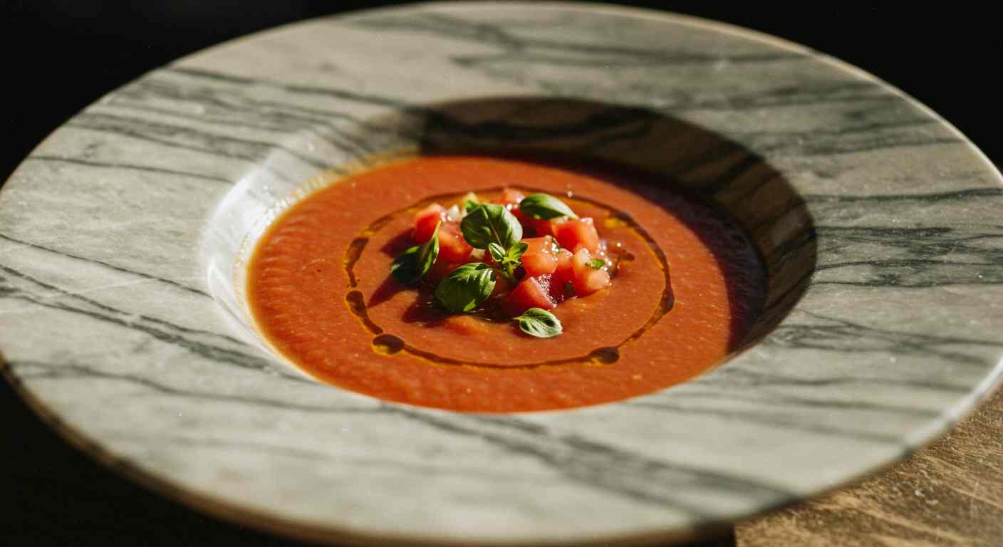 Receta saludable: Gazpacho de Tomates - Sopas