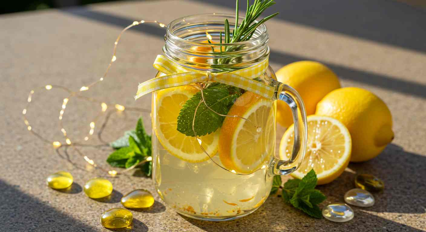 Receta saludable: Agua Cítrica - Bebidas