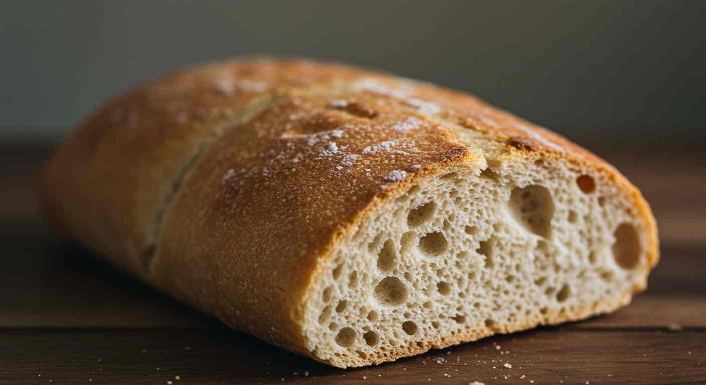 Receta saludable: Pan Ciabatta - Desayunos