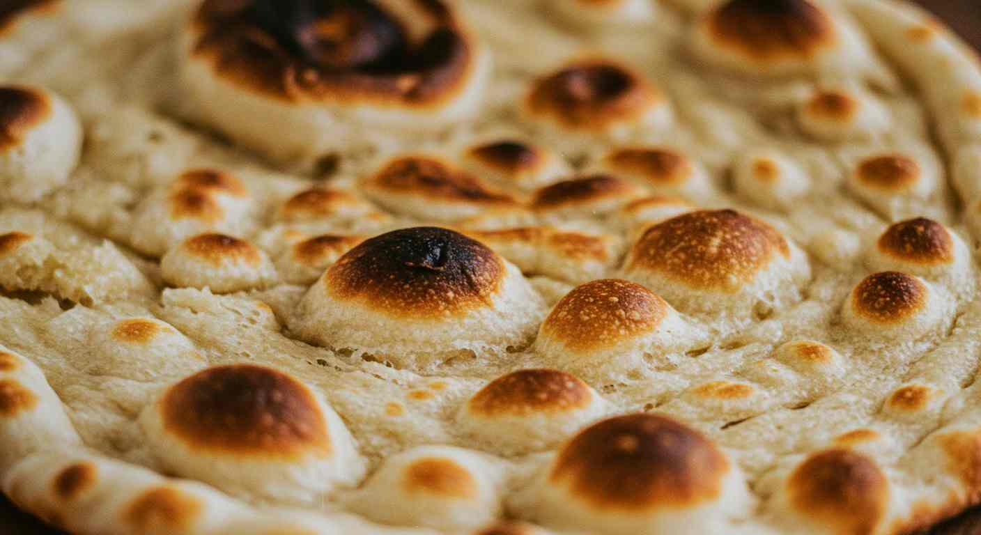 Receta saludable: Pan Naan (Pan en Sartén) - Desayunos