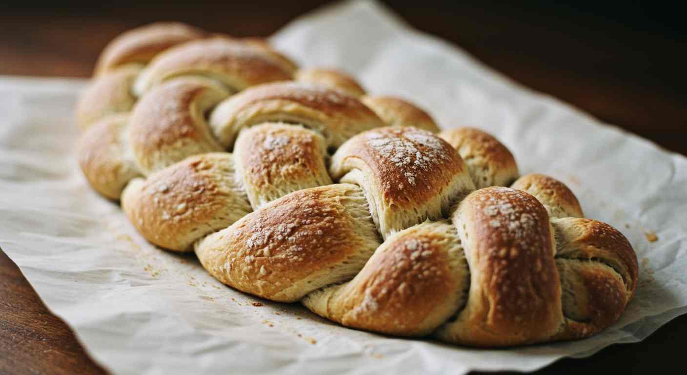 Receta saludable: Pan Trenzado - Desayunos