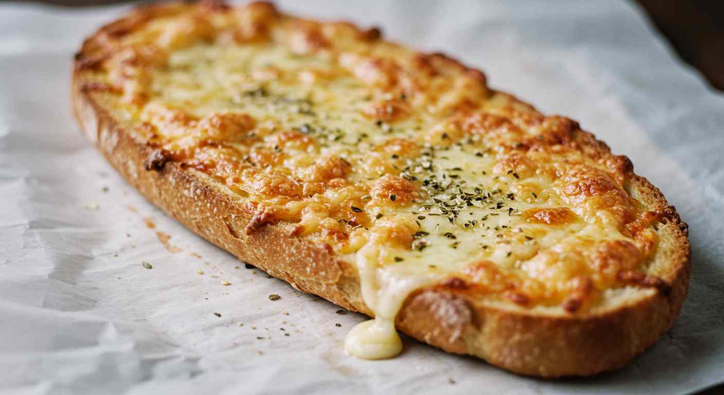 Receta saludable: Pan Crocante de Queso y Orégano - Desayunos