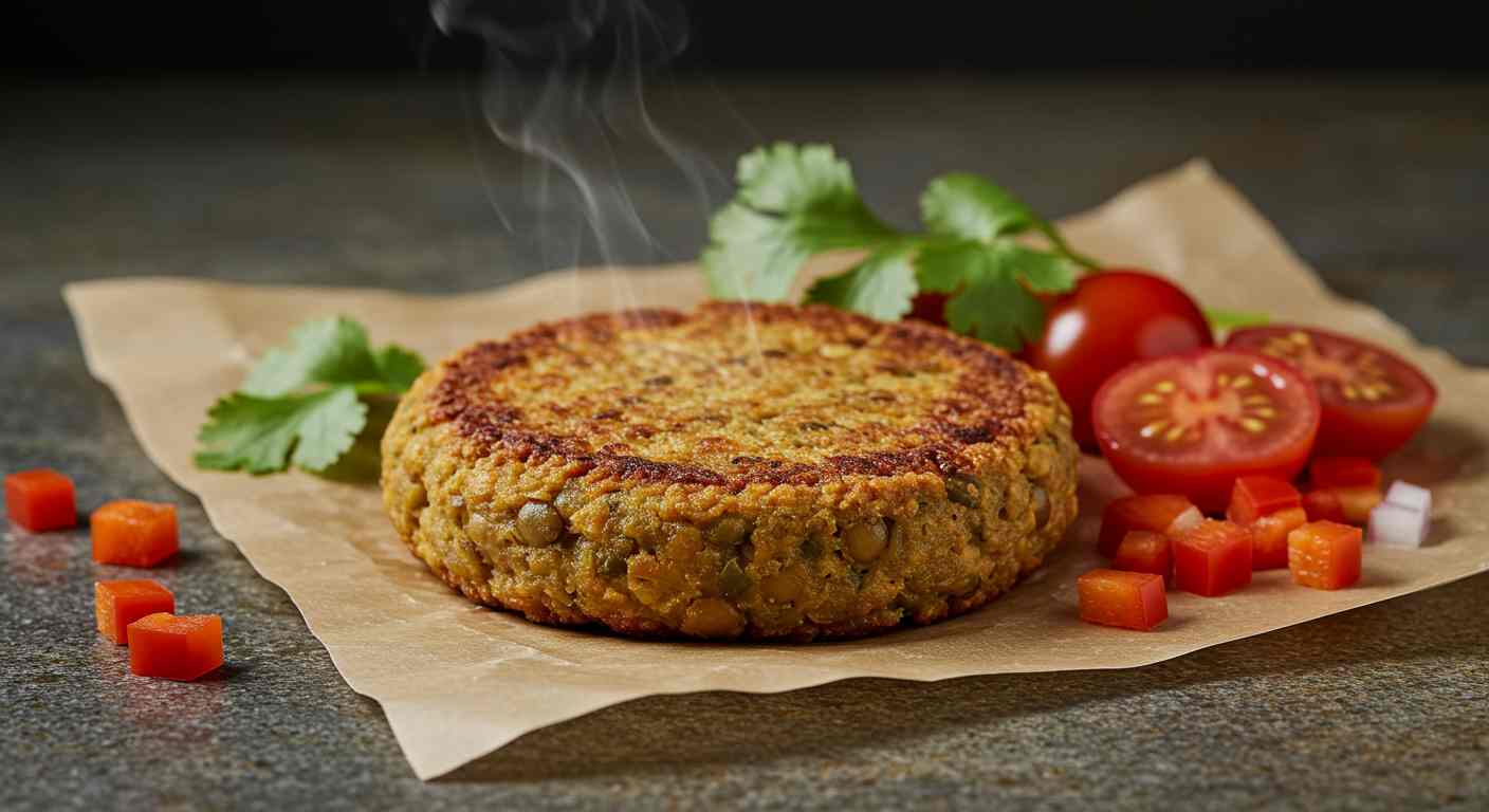 Receta saludable: Hamburguesas de Lentejas y Garbanzos - Vegetarianas