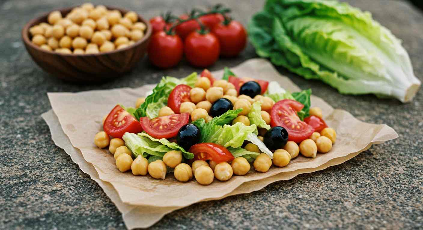 Receta saludable: Ensalada de Garbanzos - Ensaladas