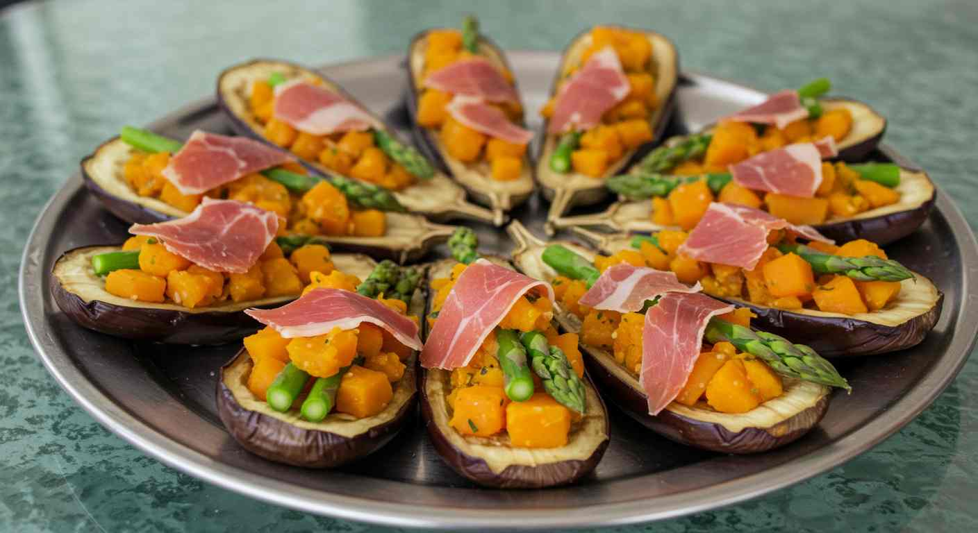 Receta saludable: Berenjenas Rellenas - Sopas