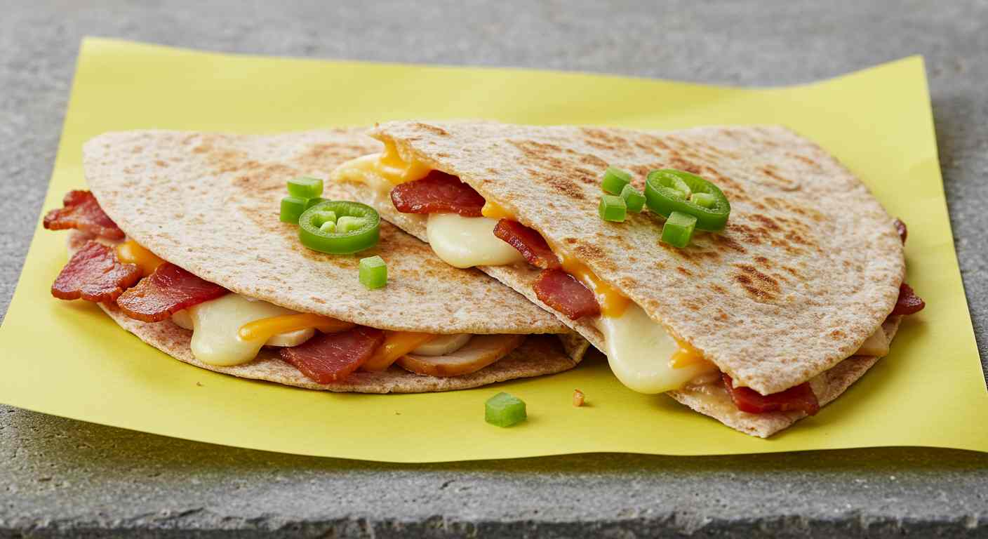 Quesadilla de Desayuno Dieta renal