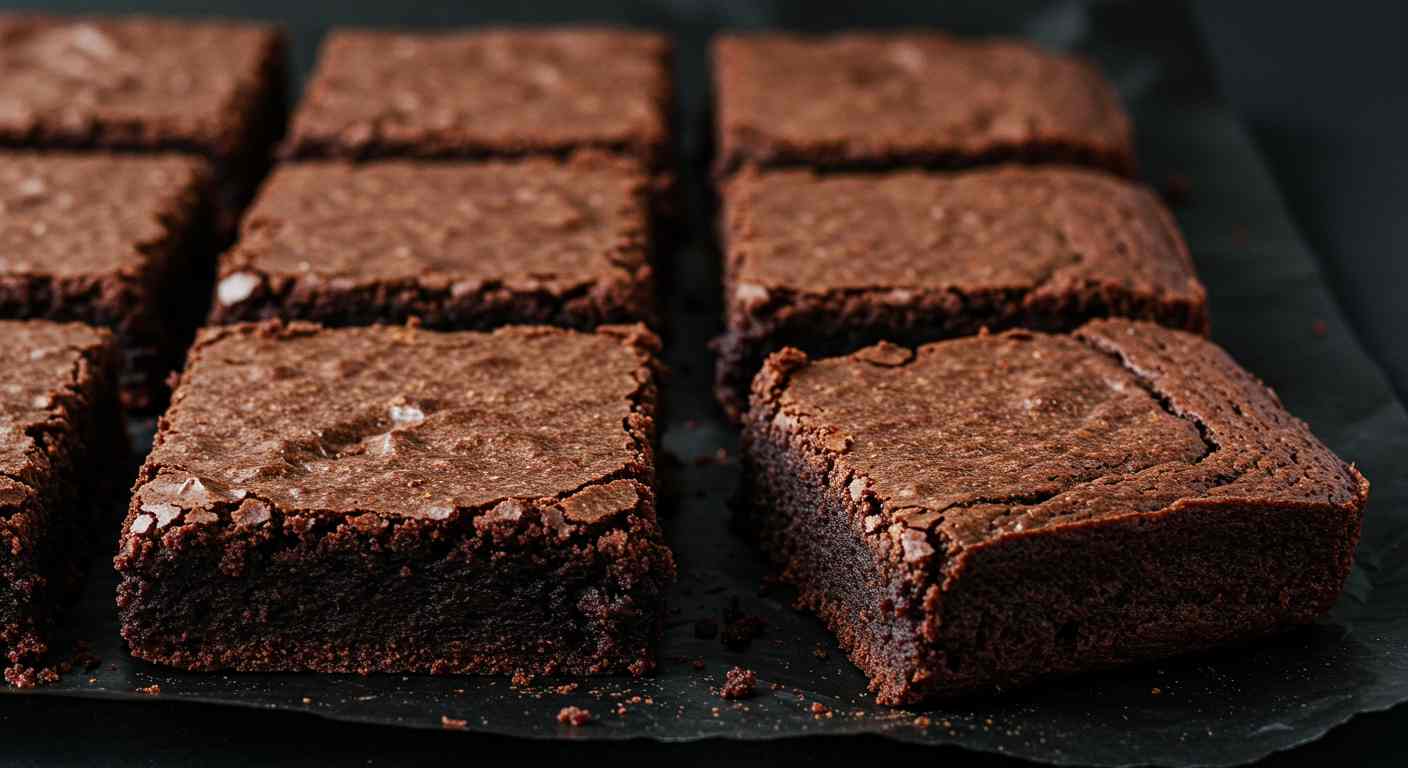 Receta saludable: Brownies Libres de Gluten Con Alto Contenido de Fibra - Postres Saludables