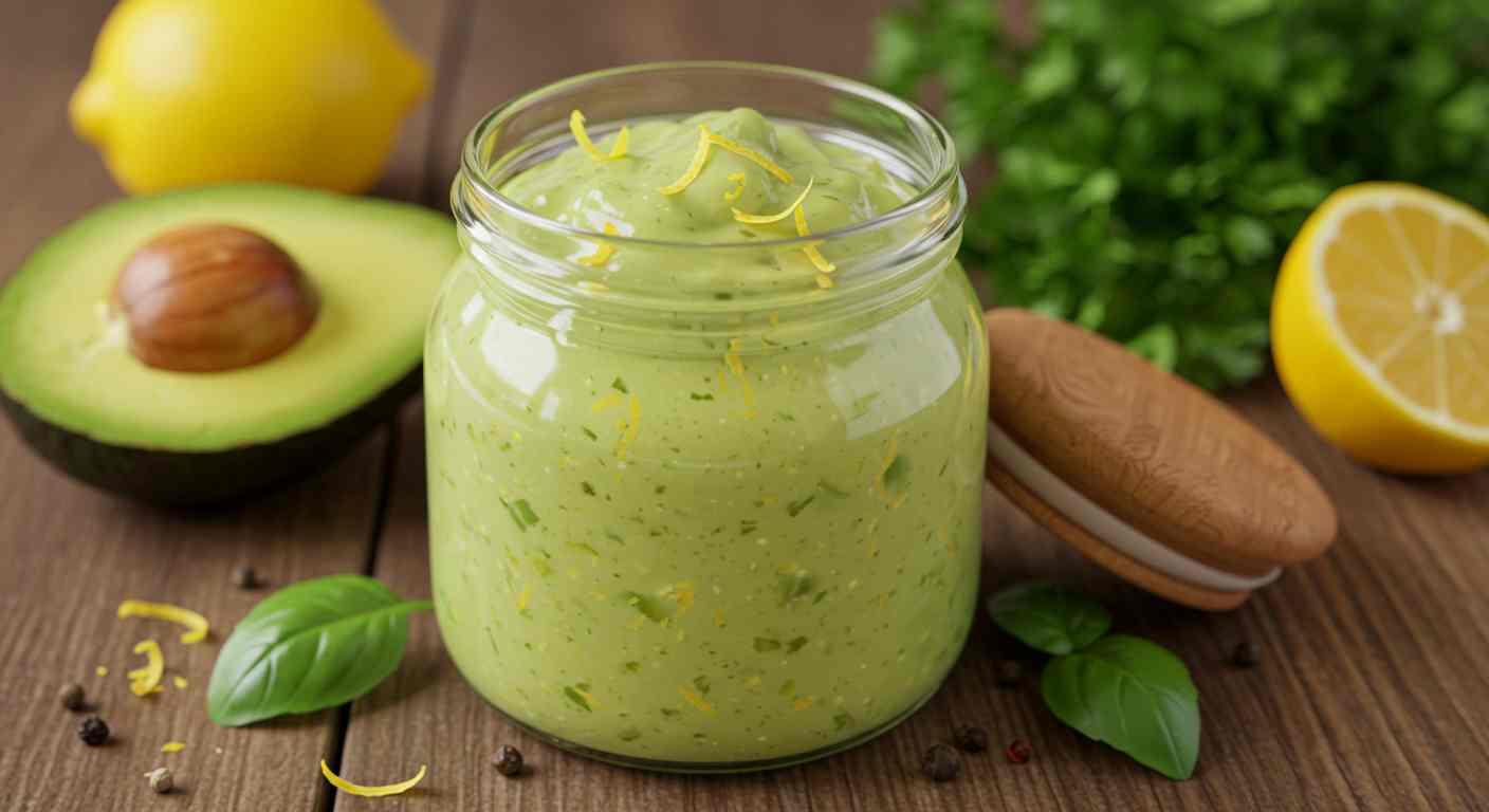 Receta saludable: Aderezo de limón y aguacate - Aderezo