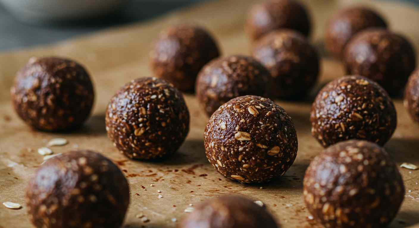Bolitas Energéticas de Chocolate y Avena - Especial para Tiroides