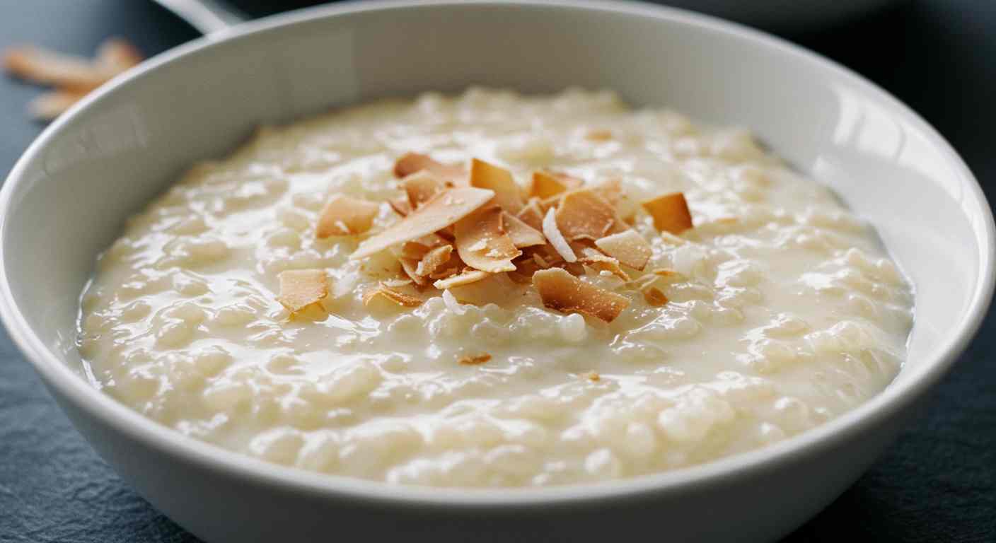 Arroz con Leche de Vainilla y Coco - Especial para Tiroides