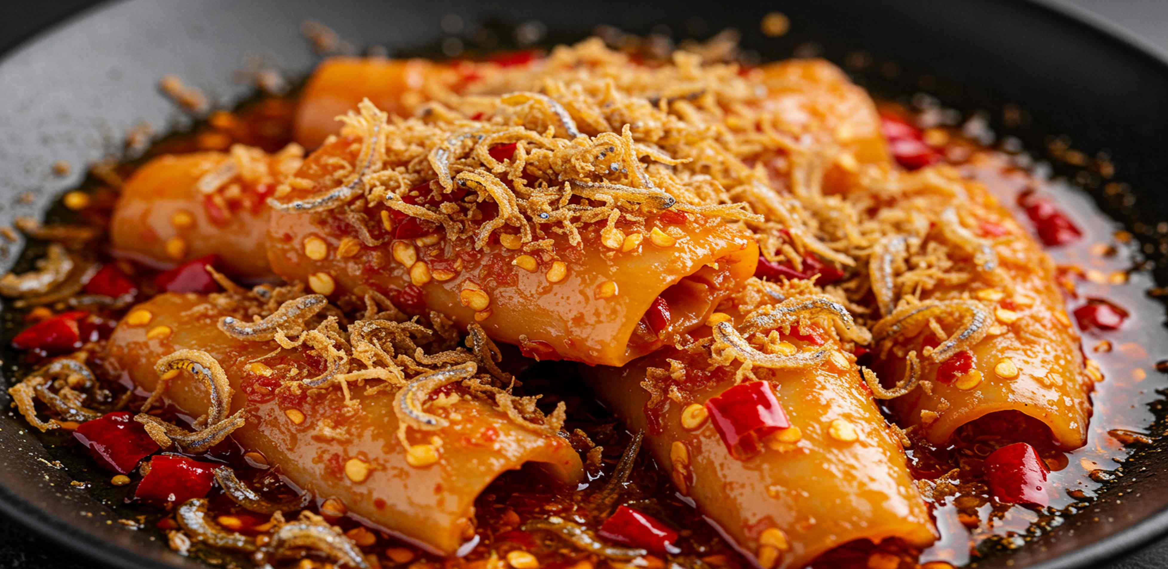 Puca Picante con Chicharrón de Anchoveta